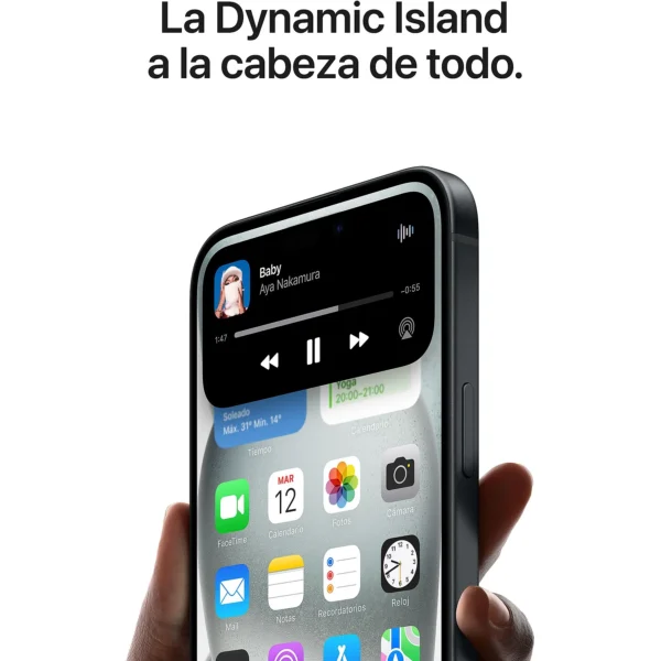 Apple iPhone 15, Negro, 128 GB, 5G, 6.1" OLED Nuevo - Imagen 5