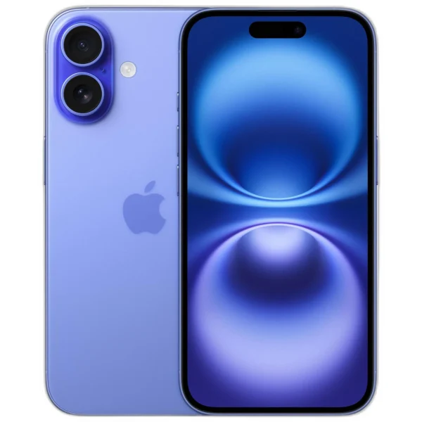 Apple iPhone 16, Azul ultramar, 128 GB, 5G, 6.1 " OLED Nuevo