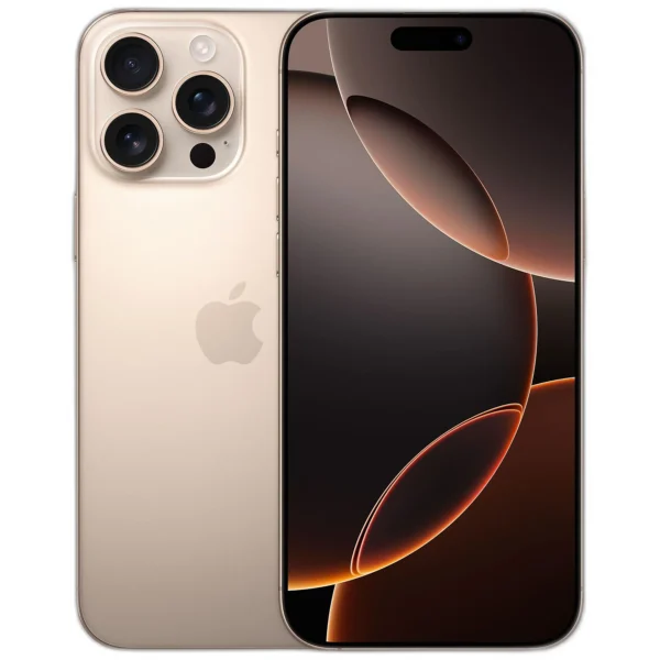 Apple iPhone 16 Pro Max, Titanio Desierto, 256 GB, 5G, 6.9 " OLED Nuevo
