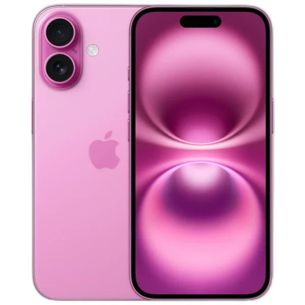 Apple iPhone 16, Rosa, 128 GB, 5G, 6.1 " OLED Nuevo