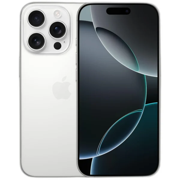 Apple iPhone 16 Pro, Titanio Blanco, 128 GB, 5G, 6.3 " OLED