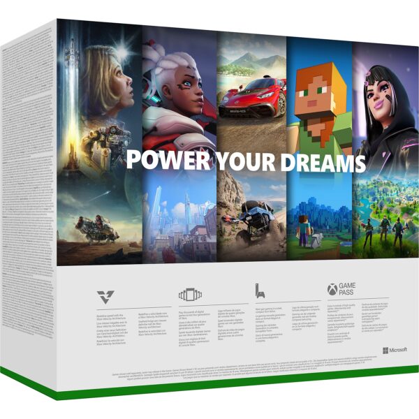 Consola - Microsoft Xbox Series S, 512 GB SSD, 1 Mando inalámbrico, Blanco - Imagen 3