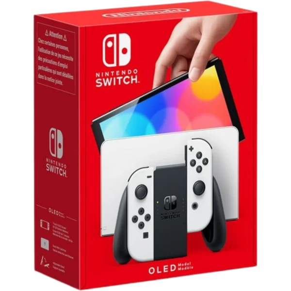 Consola - Nintendo Switch OLED, 7", Joy-Con, 64 GB, Blanco - Imagen 2